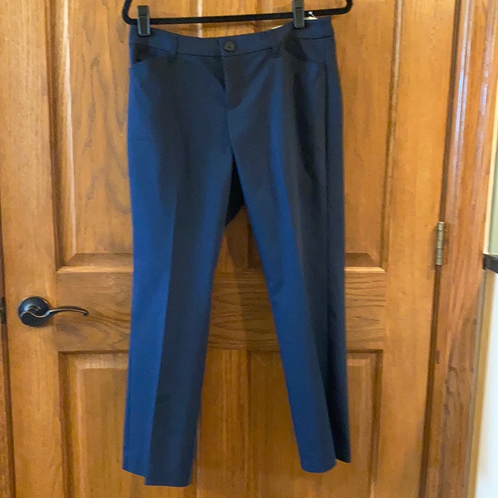 Navy trousers